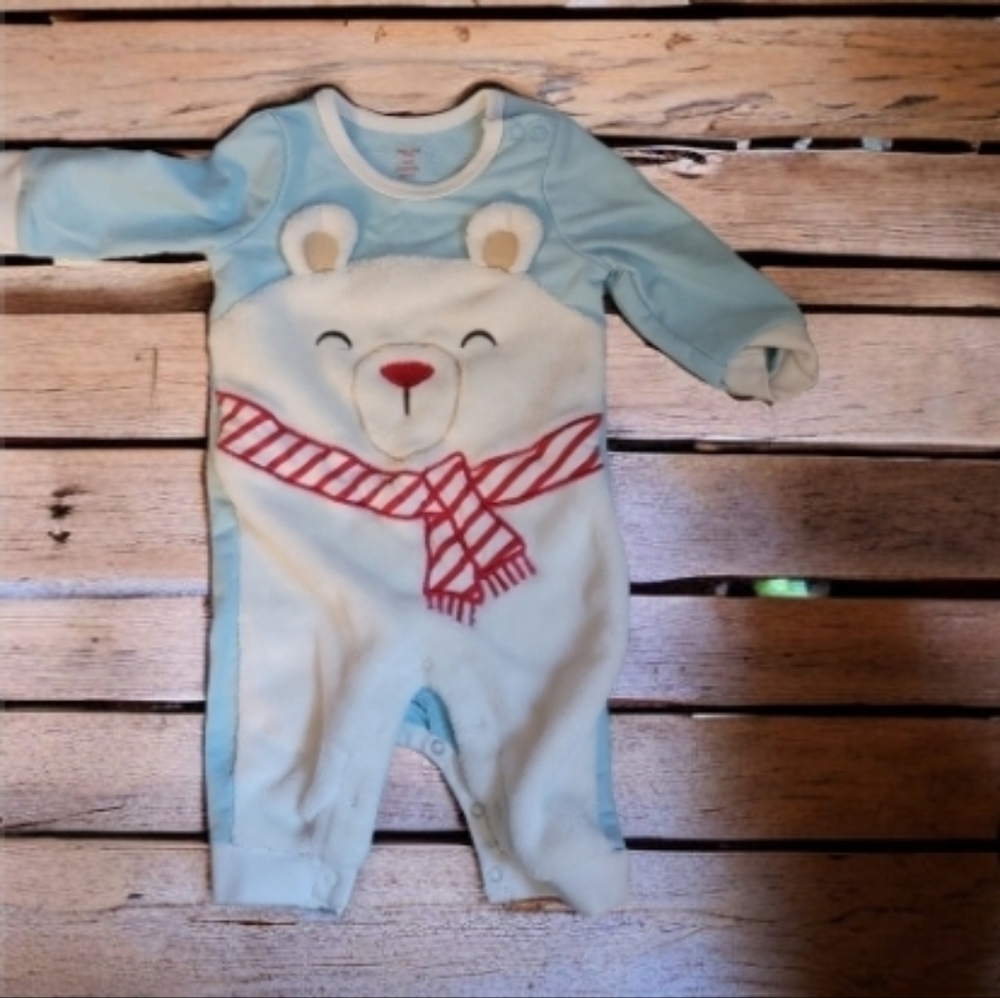 Holiday Time Baby Christmas Critter Romper and Hat, size 3-6 months - Picture 1 of 5
